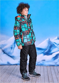 Spodnie chłopięce narciarskie, nieprzemakalne i oddychające ze sklepu bonprix w kategorii Spodnie chłopięce - zdjęcie 170682334