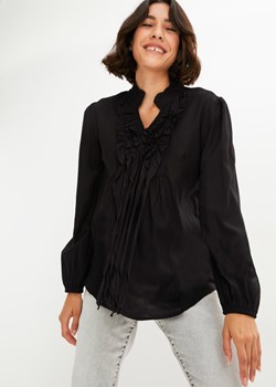 Bluzka z falbanami ze sklepu bonprix w kategorii Bluzki damskie - zdjęcie 170682660