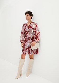 Sukienka szyfonowa w deseń w paisley ze sklepu bonprix w kategorii Sukienki - zdjęcie 170682692