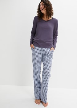 Piżama z koronką i kieszeniami ze sklepu bonprix w kategorii Piżamy damskie - zdjęcie 170683071