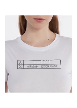 Armani Exchange T-shirt | Regular Fit ze sklepu Gomez Fashion Store w kategorii Bluzki damskie - zdjęcie 170683474
