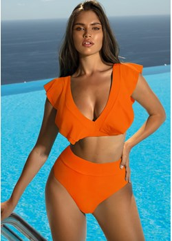 Strój kąpielowy dwuczęściowy pomarańczowy - Canoy 23 - S1015 ze sklepu Self Collection w kategorii Stroje kąpielowe - zdjęcie 170686403