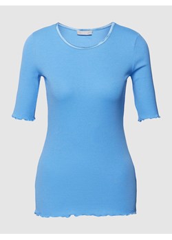 T-shirt z falistym wykończeniem model ‘Hizamond’ ze sklepu Peek&Cloppenburg  w kategorii Bluzki damskie - zdjęcie 170695343