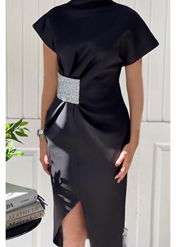 Sukienka FIMERLA BLACK ze sklepu Ivet Shop w kategorii Sukienki - zdjęcie 170695463