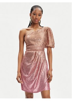 Fracomina Sukienka koktajlowa FQ24SD1009W70601 Różowy Regular Fit ze sklepu MODIVO w kategorii Sukienki - zdjęcie 170696543