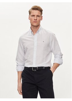 Tommy Hilfiger Koszula MW0MW34632 Niebieski Slim Fit ze sklepu MODIVO w kategorii Koszule męskie - zdjęcie 170696751