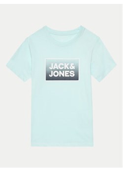Jack&Jones Junior T-Shirt Steel 12249633 Zielony Standard Fit ze sklepu MODIVO w kategorii T-shirty chłopięce - zdjęcie 170696971
