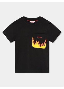 Hugo T-Shirt G00010 S Czarny Regular Fit ze sklepu MODIVO w kategorii T-shirty chłopięce - zdjęcie 170697020