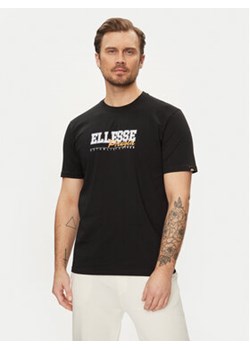 Ellesse T-Shirt Zagda SHV20122 Czarny Regular Fit ze sklepu MODIVO w kategorii T-shirty męskie - zdjęcie 170697053