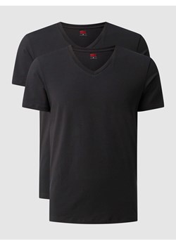 T-shirt z detalem z logo w zestawie 2 szt. ze sklepu Peek&Cloppenburg  w kategorii T-shirty męskie - zdjęcie 170701924