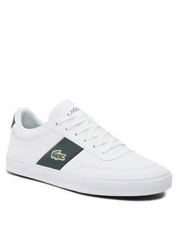 Sneakersy Lacoste Court-Master Pro 1233 Sma 745SMA01211R5 Biały ze sklepu eobuwie.pl w kategorii Trampki męskie - zdjęcie 170702054