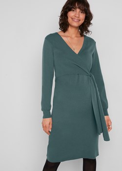 Sukienka dzianinowa ciążowa i do karmienia piersią ze sklepu bonprix w kategorii Sukienki ciążowe - zdjęcie 170706353