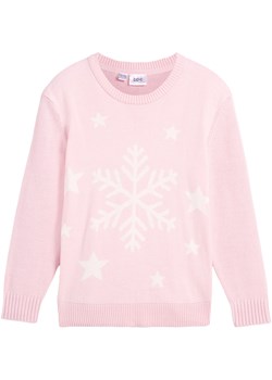 Sweter dziewczęcy ze sklepu bonprix w kategorii Swetry dziewczęce - zdjęcie 170706774