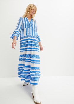 Długa sukienka ze zrównoważonej wiskozy ze sklepu bonprix w kategorii Sukienki - zdjęcie 170707160