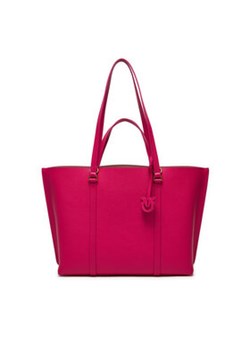 Pinko Torebka Carrie Shopper Bag . PE 24 PLTT 102832 A1LF Różowy ze sklepu MODIVO w kategorii Torby Shopper bag - zdjęcie 170712861