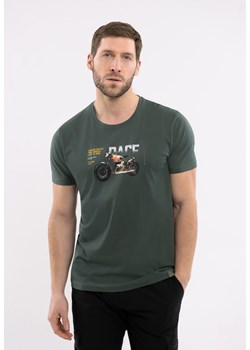 T-shirt z printem T-LEY ze sklepu Volcano.pl w kategorii T-shirty męskie - zdjęcie 170713052