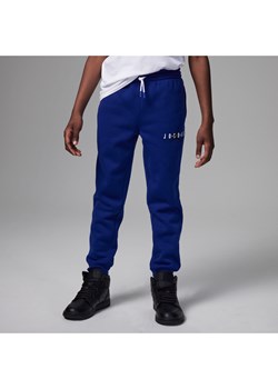 Spodnie z dzianiny dla dużych dzieci Jordan - Niebieski ze sklepu Nike poland w kategorii Spodnie chłopięce - zdjęcie 170716702