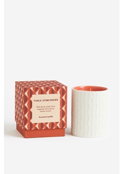 H & M - Świeca zapachowa w ceramicznym pojemniku - Pomarańczowy ze sklepu H&M w kategorii Świece i dyfuzory - zdjęcie 170716991