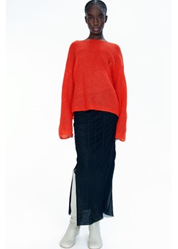 H & M - Sweter z domieszką moheru - Pomarańczowy ze sklepu H&M w kategorii Swetry damskie - zdjęcie 170717120