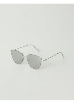 Okulary BETHEN Srebrny - ze sklepu Diverse w kategorii Okulary przeciwsłoneczne damskie - zdjęcie 170718513