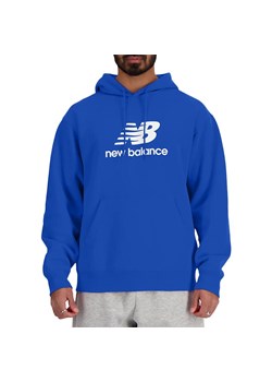 Bluza New Balance MT41501BUL - niebieska ze sklepu streetstyle24.pl w kategorii Bluzy męskie - zdjęcie 170720022