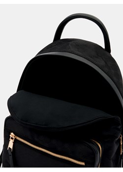 Mohito - Czarny plecak w monogram - czarny ze sklepu Mohito w kategorii Plecaki - zdjęcie 170720493