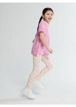 Sinsay - Legginsy - różowy ze sklepu Sinsay w kategorii Spodnie dziewczęce - zdjęcie 170721853