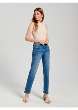 Sinsay - Jeansy slim low waist - niebieski ze sklepu Sinsay w kategorii Jeansy damskie - zdjęcie 170721861