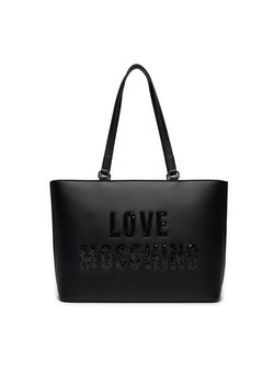 Torebka LOVE MOSCHINO JC4288PP0IKK0000 Czarny ze sklepu eobuwie.pl w kategorii Torby Shopper bag - zdjęcie 170722553