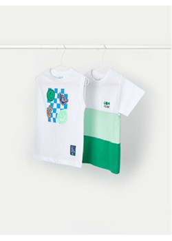 Mayoral Komplet 2 t-shirtów 03030 Biały Regular Fit ze sklepu MODIVO w kategorii T-shirty chłopięce - zdjęcie 170726232