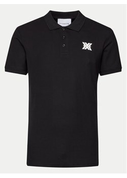 Richmond X Polo Novak UMP24010PO Czarny Regular Fit ze sklepu MODIVO w kategorii T-shirty męskie - zdjęcie 170726374