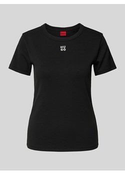 T-shirt z wyhaftowanym logo model ‘Deloris’ ze sklepu Peek&Cloppenburg  w kategorii Bluzki damskie - zdjęcie 170726691