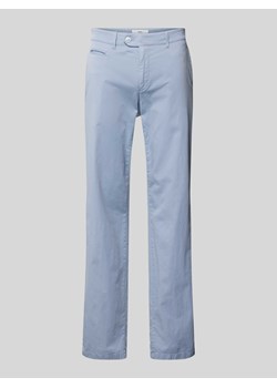 Spodnie w jednolitym kolorze model ‘EVEREST’ ze sklepu Peek&Cloppenburg  w kategorii Spodnie męskie - zdjęcie 170726753