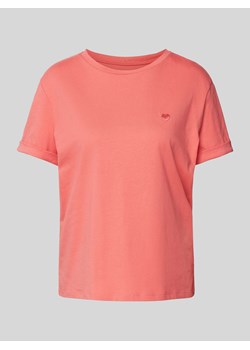 T-shirt z wyhaftowanym motywem model ‘Serz’ ze sklepu Peek&Cloppenburg  w kategorii Bluzki damskie - zdjęcie 170726831