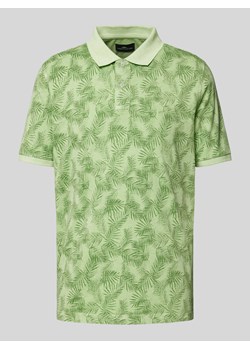 Koszulka polo o kroju regular fit z nadrukiem na całej powierzchni ze sklepu Peek&Cloppenburg  w kategorii T-shirty męskie - zdjęcie 170727252