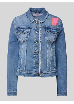 Kurtka jeansowa z naszywką z logo ze sklepu Peek&Cloppenburg  w kategorii Kurtki damskie - zdjęcie 170727843