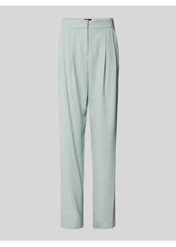 Spodnie materiałowe z fakturowanym wzorem ze sklepu Peek&Cloppenburg  w kategorii Spodnie damskie - zdjęcie 170727854