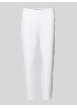 Spodnie o kroju slim fit w jednolitym kolorze model ‘PENNY’ ze sklepu Peek&Cloppenburg  w kategorii Spodnie damskie - zdjęcie 170727860