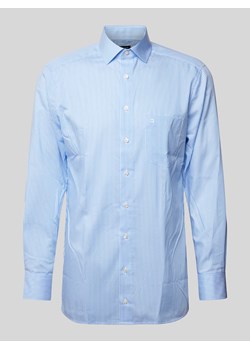 Koszula biznesowa o kroju modern fit w paski ze sklepu Peek&Cloppenburg  w kategorii Koszule męskie - zdjęcie 170728262