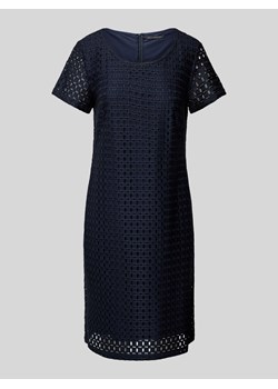Sukienka o długości do kolan z okrągłym dekoltem ze sklepu Peek&Cloppenburg  w kategorii Sukienki - zdjęcie 170728394