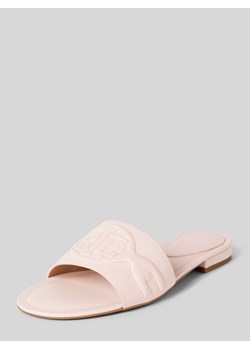 Sandały skórzane w jednolitym kolorze model ‘ALEGRA III’ ze sklepu Peek&Cloppenburg  w kategorii Klapki damskie - zdjęcie 170728462