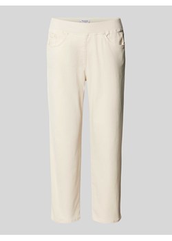 Jeansy z elastycznym pasem model ‘Pamina’ ze sklepu Peek&Cloppenburg  w kategorii Jeansy damskie - zdjęcie 170728481