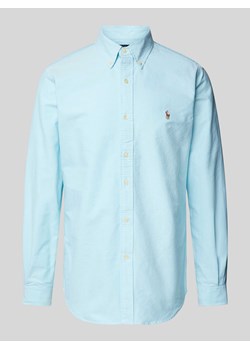 Koszula casualowa o kroju slim fit z kołnierzykiem typu button down ze sklepu Peek&Cloppenburg  w kategorii Koszule męskie - zdjęcie 170728513