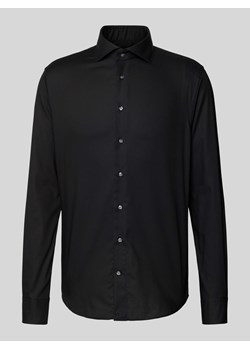 Koszula biznesowa o kroju slim fit z kołnierzykiem typu cutaway ze sklepu Peek&Cloppenburg  w kategorii Koszule męskie - zdjęcie 170728960