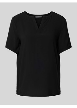 Bluzka z wiskozy w jednolitym kolorze ze sklepu Peek&Cloppenburg  w kategorii Bluzki damskie - zdjęcie 170728962
