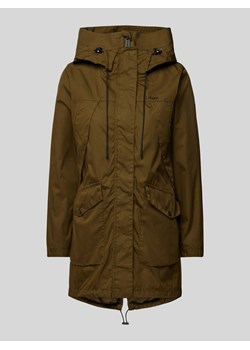 Płaszcz z kapturem model ‘AIRA’ ze sklepu Peek&Cloppenburg  w kategorii Płaszcze damskie - zdjęcie 170729184