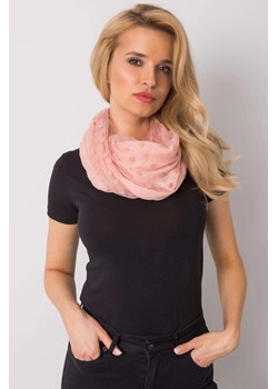 Różowa chusta damska w grochy ze sklepu 5.10.15 w kategorii Szaliki i chusty damskie - zdjęcie 170730160