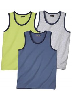 Zestaw 3 podkoszulków sportowych Sunny Beach ze sklepu Atlas For Men w kategorii T-shirty męskie - zdjęcie 170730172