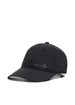 Cropp - Czarna czapka z daszkiem i napisem - czarny ze sklepu Cropp w kategorii Czapki z daszkiem męskie - zdjęcie 170730552