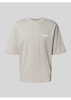 T-shirt z detalem z logo ze sklepu Peek&Cloppenburg  w kategorii T-shirty męskie - zdjęcie 170737054